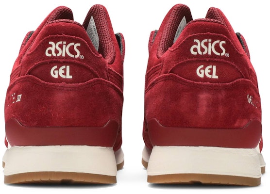 亚瑟士 Gel Lyte 3 '酒红色' H8B4L-2626 Details for 亚瑟士 Gel Lyte 3 '酒红色' H8B4L-2626