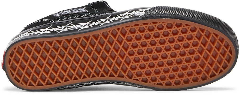 Supreme x Vans Half Cab 'Barbed Wire - Hitam' VN0A5KRWBLK Shop Supreme x Vans Half Cab 'Barbed Wire - Hitam' VN0A5KRWBLK