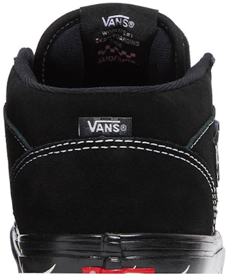Supreme x Vans Half Cab 'Barbed Wire - Hitam' VN0A5KRWBLK Sizing Supreme x Vans Half Cab 'Barbed Wire - Hitam' VN0A5KRWBLK