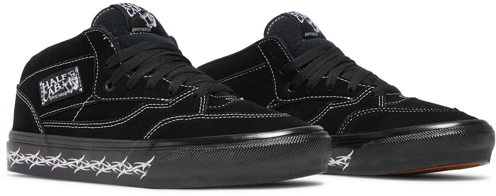 Supreme x Vans Half Cab 'Barbed Wire - Hitam' VN0A5KRWBLK Cheap Supreme x Vans Half Cab 'Barbed Wire - Hitam' VN0A5KRWBLK