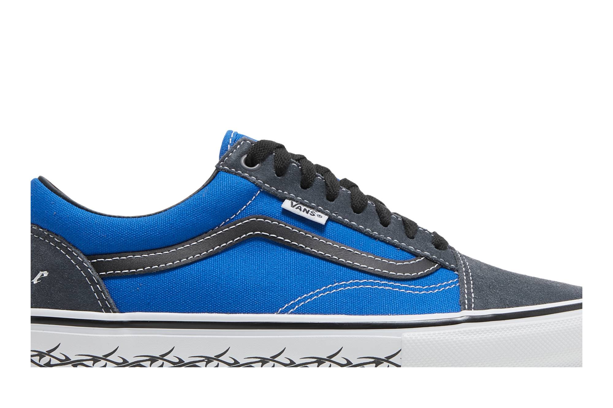 Order Supreme x Vans オールドスクール "有刺鉄線-ロイヤル" VN0A5KRXCRB