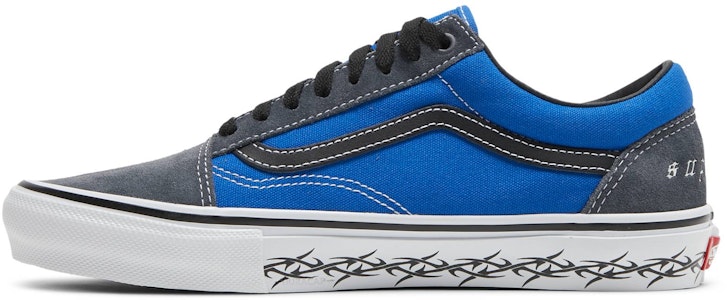 Supreme x Vans オールドスクール "有刺鉄線-ロイヤル" VN0A5KRXCRB Lookbook Supreme x Vans オールドスクール "有刺鉄線-ロイヤル" VN0A5KRXCRB