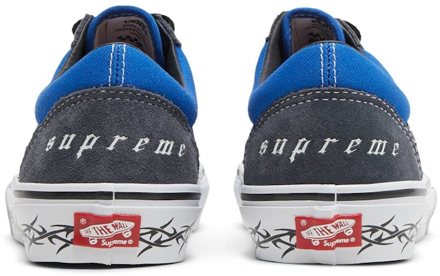 슈프림 x 반스 올드스쿨 '바브와이어 - 로얄' VN0A5KRXCRB Details for 슈프림 x 반스 올드스쿨 '바브와이어 - 로얄' VN0A5KRXCRB