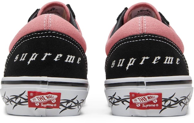 Supreme x Vans Old Skool 'Barbed Wire - Pink' VN0A5KRXB9P Details for Supreme x Vans Old Skool 'Barbed Wire - Pink' VN0A5KRXB9P