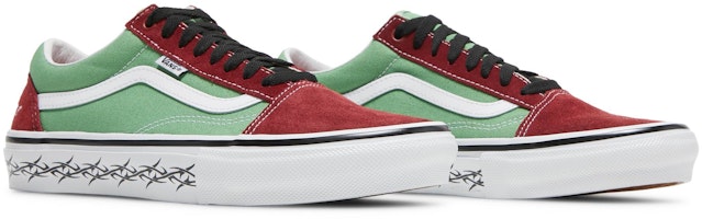 Supreme x Vans Old Skool '鐵絲網 - 綠色' VN0A5KRXRER Cheap Supreme x Vans Old Skool '鐵絲網 - 綠色' VN0A5KRXRER
