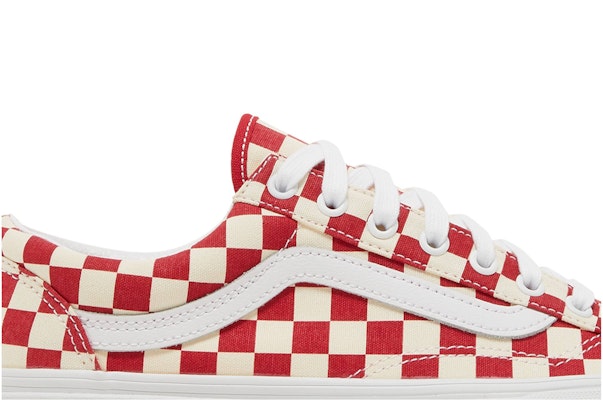 Vans Style 36 'Checkerboard - Merah Lumba' VN0A54F6TLF Order Vans Style 36 'Checkerboard - Merah Lumba' VN0A54F6TLF