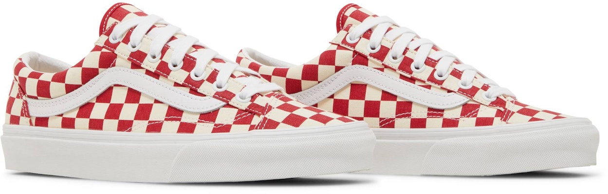 Vans Style 36 'Checkerboard - Merah Balap' VN0A54F6TLF Cheap Vans Style 36 'Checkerboard - Merah Balap' VN0A54F6TLF