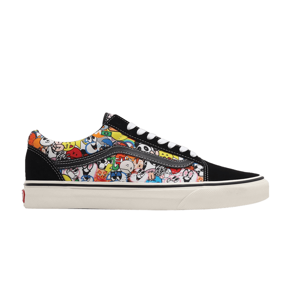 Buy atmos x Vans オールドスクール "絵文字" VN0A7Q2J3321