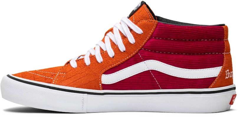 Supreme x Vans Sk8 Mid Pro 'Corduroy Croc' VN0A347UPUJ Lookbook Supreme x Vans Sk8 Mid Pro 'Corduroy Croc' VN0A347UPUJ