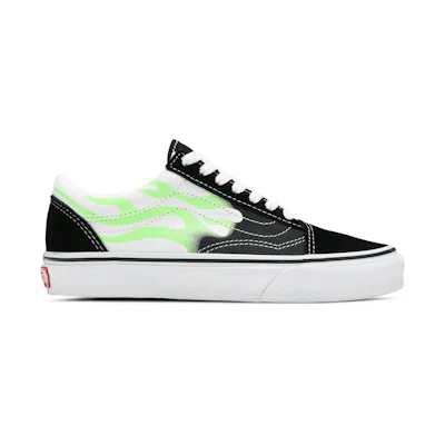 Vans Old Skool 'Flame Black White'