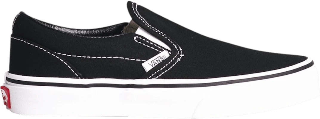 Black vans grade school best sale