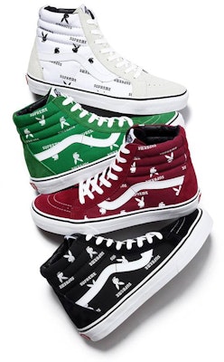 Supreme x Vans Sk8 Hi Reissue Pro Playboy VN OTVMD7O VN