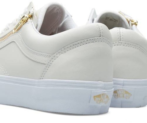 Vans Old Skool Zip 'White' VN00018GI1L Details for Vans Old Skool Zip 'White' VN00018GI1L