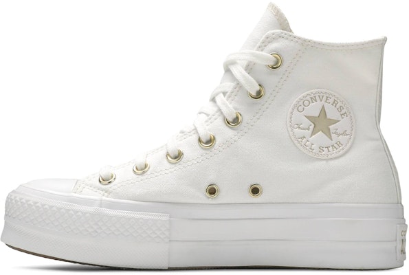 Chuck taylor all star 2025 platform high top white
