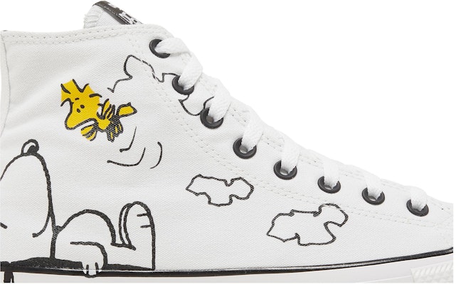 Peanuts x Converse Chuck Taylor All Star High 'Snoopy y Woodstock' zapatillas. A01872F Order Peanuts x Converse Chuck Taylor All Star High 'Snoopy y Woodstock' zapatillas. A01872F