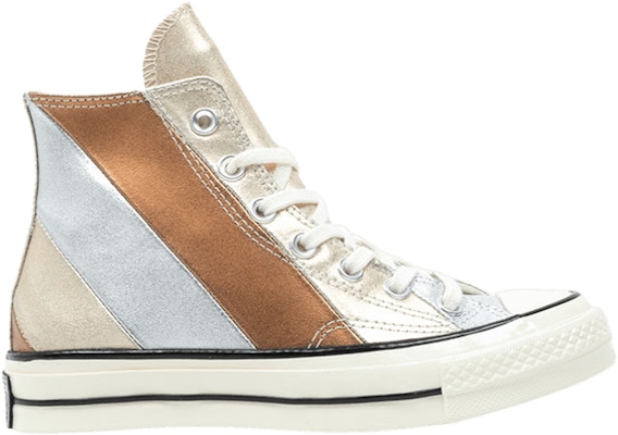 Chuck 70 metallic top rainbow high top