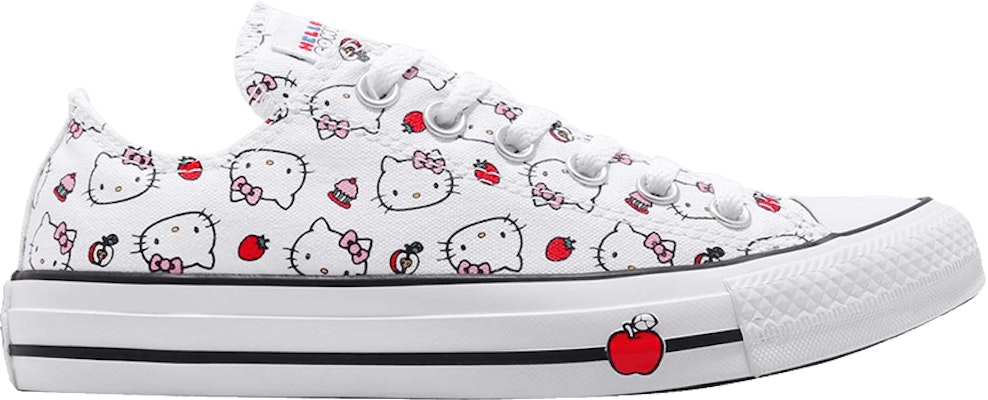 Hello kitty white converse online