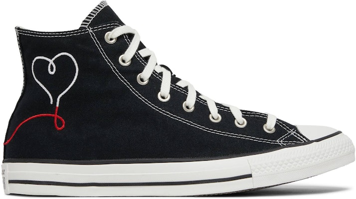 Converse Chuck Taylor All Star High 'Made with Love - Black' 171158F Buy Converse Chuck Taylor All Star High 'Made with Love - Black' 171158F