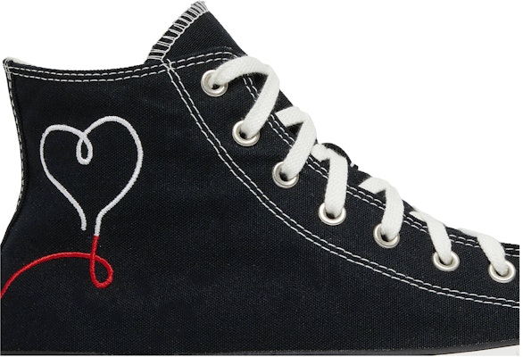 Converse Chuck Taylor All Star High 'Made with Love - Black' 171158F Order Converse Chuck Taylor All Star High 'Made with Love - Black' 171158F