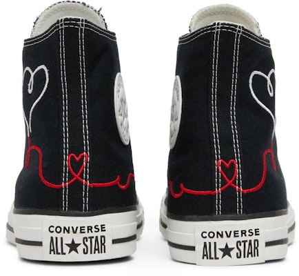 Converse Chuck Taylor All Star High 'Made with Love - Black' 171158F Details for Converse Chuck Taylor All Star High 'Made with Love - Black' 171158F