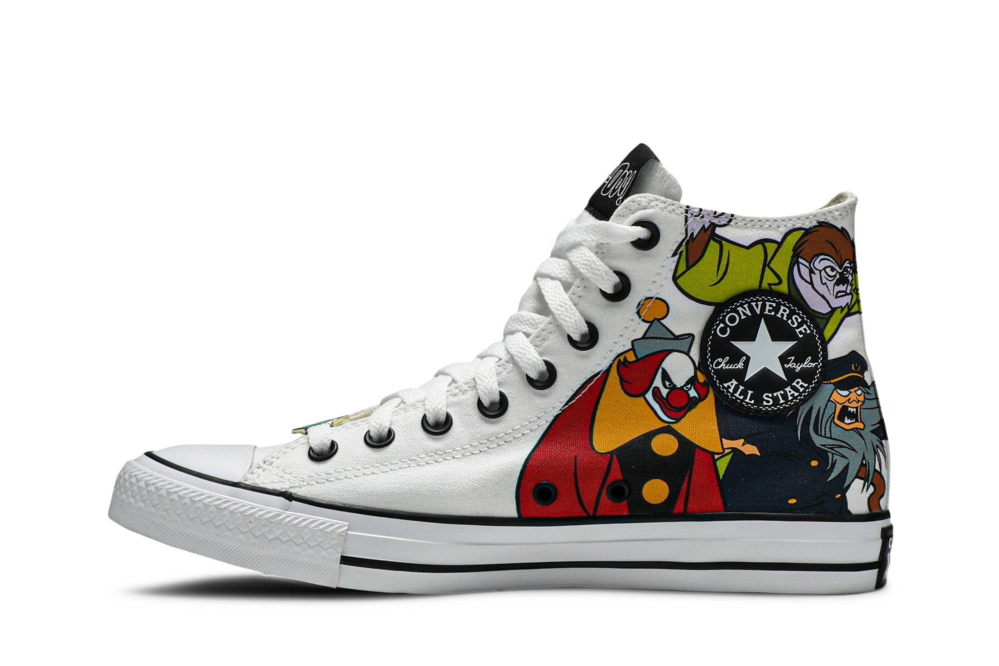 Lookbook 스쿠비 두 x 컨버스 척 테일러 올스타 하이 '친구와 악당들' 에디션 169076F