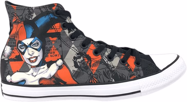 DC Comics x Converse Chuck Taylor All Star High Harley Quinn