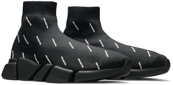 バレンシアガ スピード 2.0 スニーカー (ブラック) 617239-W2DBO-1090 Cheap バレンシアガ スピード 2.0 スニーカー (ブラック) 617239-W2DBO-1090