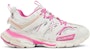 (W) Balenciaga Track Sneaker 'Putih Fluo Merah Jambu' 542436-W1GC3-9055