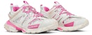 (W) Balenciaga Track Sneaker 'Putih Fluo Merah Jambu' 542436-W1GC3-9055