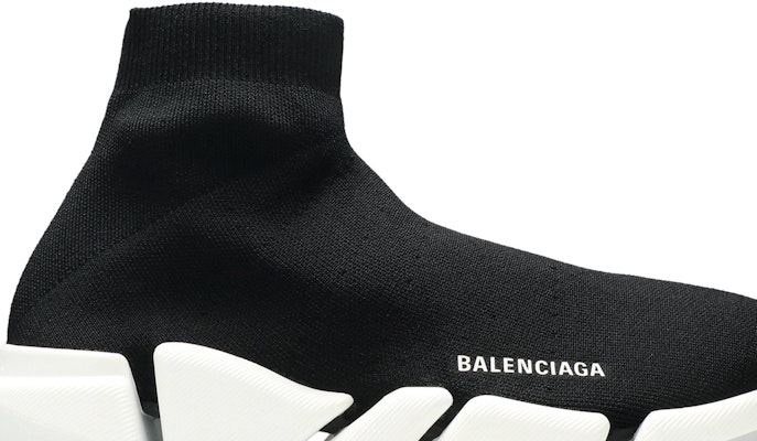 バレンシアガ スピード2.0 スニーカー 黒白 654020-W2DI2-1091 Order バレンシアガ スピード2.0 スニーカー 黒白 654020-W2DI2-1091