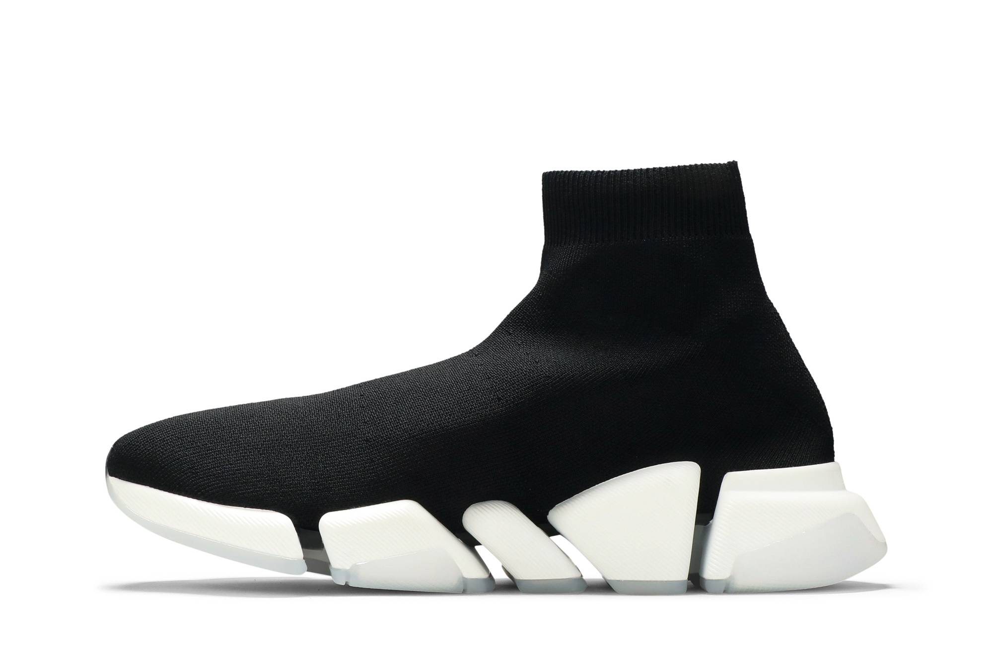 Lookbook 巴黎世家 Speed 2.0 运动鞋 '黑白' 654020-W2DI2-1091