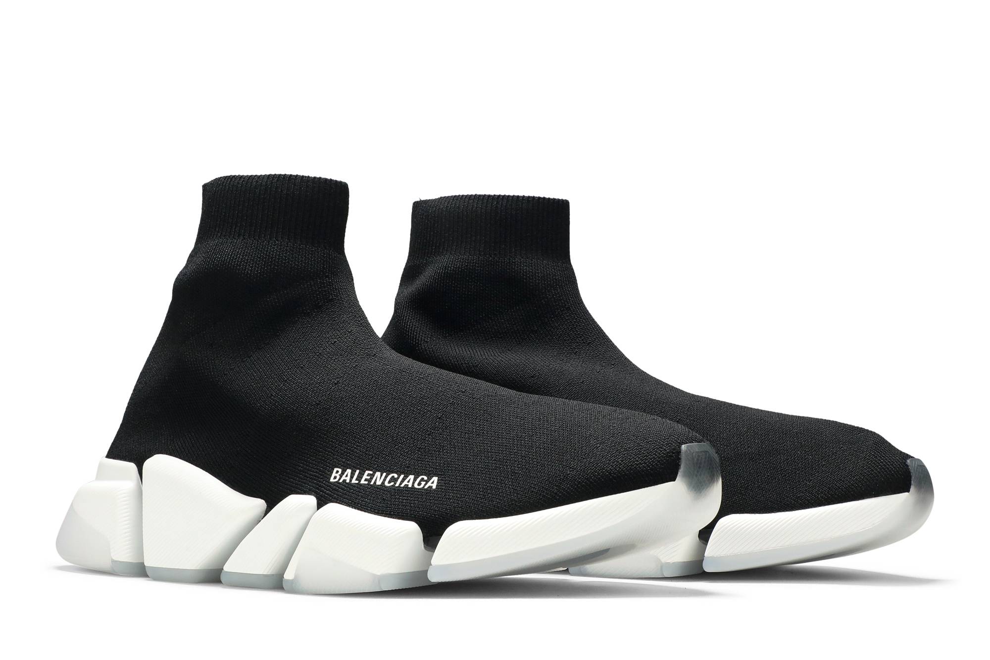 Cheap 巴黎世家 Speed 2.0 运动鞋 '黑白' 654020-W2DI2-1091