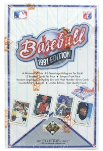 Caja Hobby de Béisbol 1991 Upper Deck Serie 1 Buy Caja Hobby de Béisbol 1991 Upper Deck Serie 1