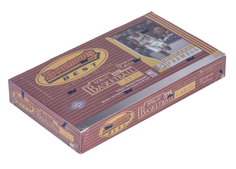 1996-97 Bowman's Best Basketball Hobby Box