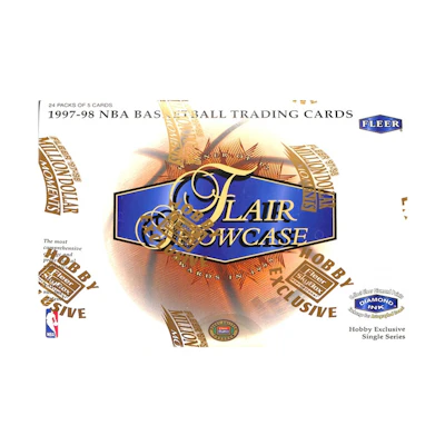 1997-98 Flair Showcase Basketball Hobby Box