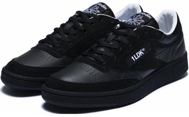 1LDK x Reebok Club C 85 Vintage 'Black' GD6944 Lookbook 1LDK x Reebok Club C 85 Vintage 'Black' GD6944