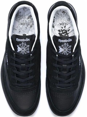 1LDK x Reebok Club C 85 Vintage 'Black' GD6944 Purchase 1LDK x Reebok Club C 85 Vintage 'Black' GD6944