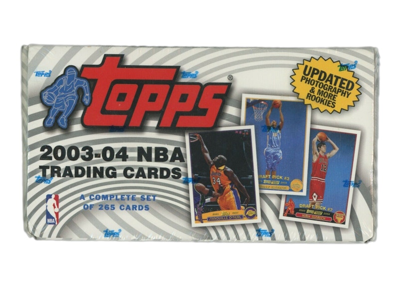 2003-04 Topps Basketball Complete Box Set