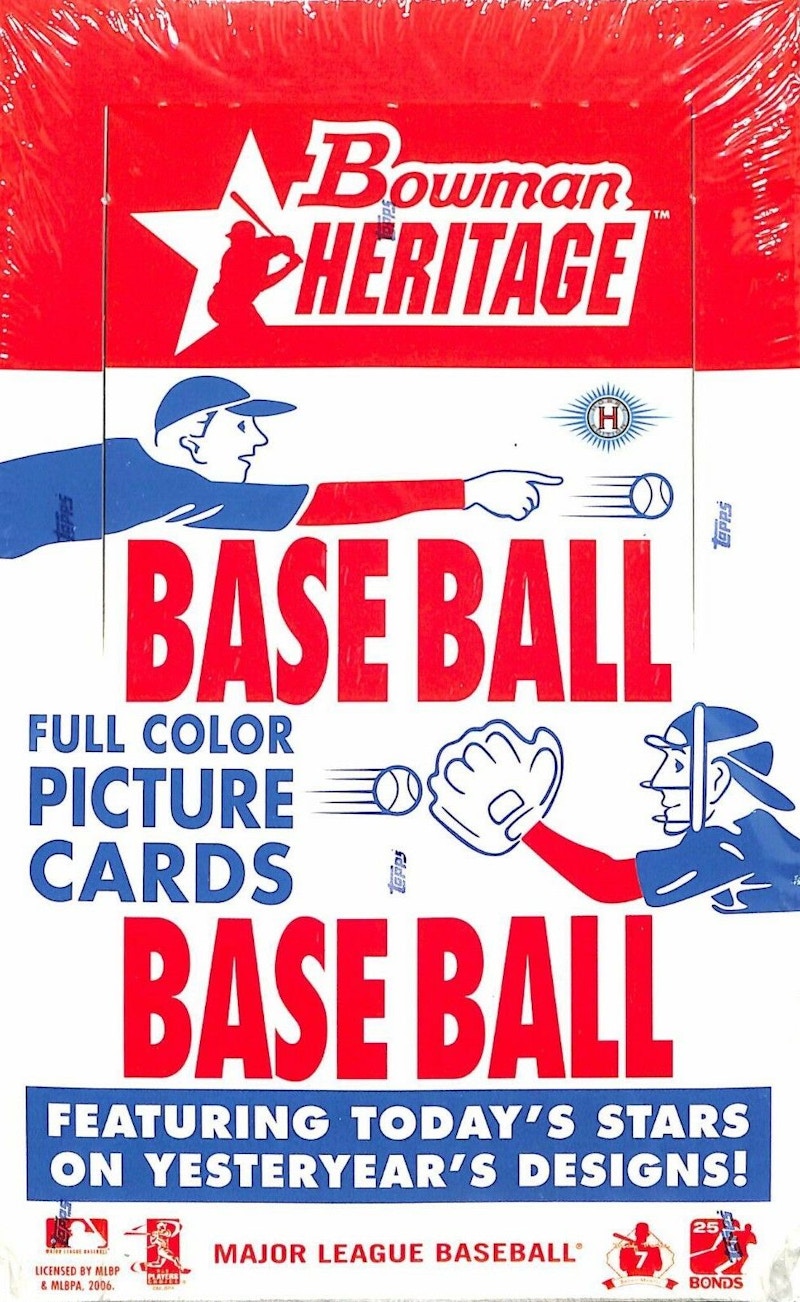 Buy 2006 보우먼 헤리티지 야구 박스 (Hobby 제외 - 한국에선 의미 없음)
