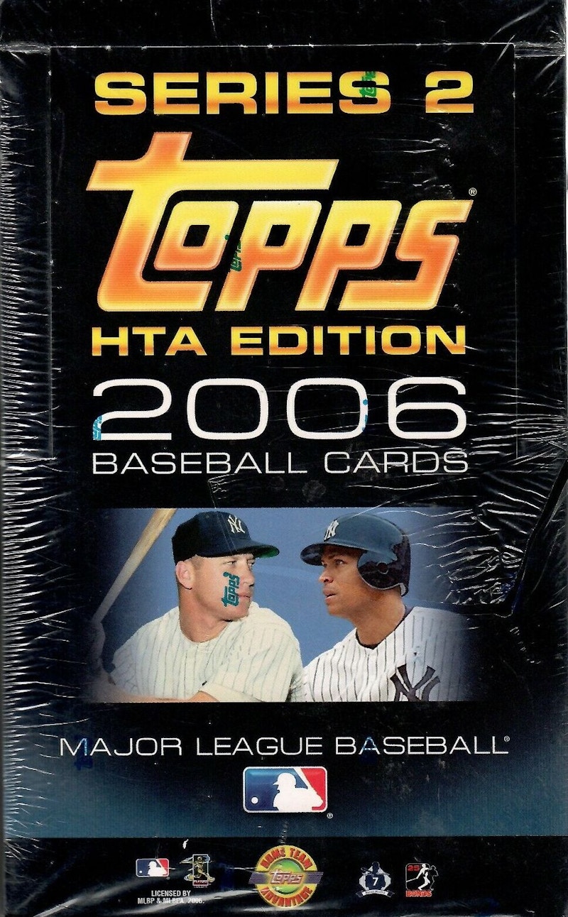 2006 Topps Series 2 Baseball HTA Box
