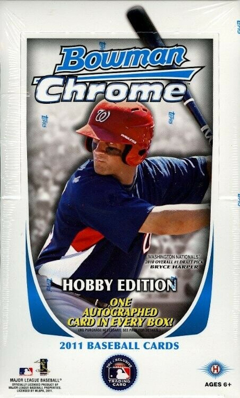 2011-bowman-chrome-baseball-hobby-box