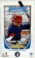 2011 Bowman Chrome Baseball Hobby Box 2011 Bowman Chrome Baseball Hobby Box
