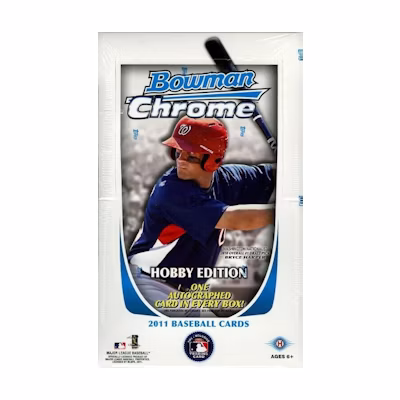 2011 Bowman Chrome Baseball Hobby Box