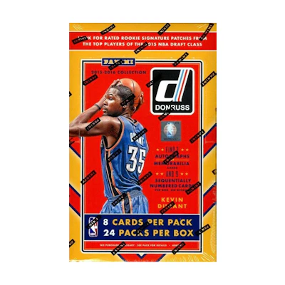 2015-16 Panini Donruss Basketball Hobby Box