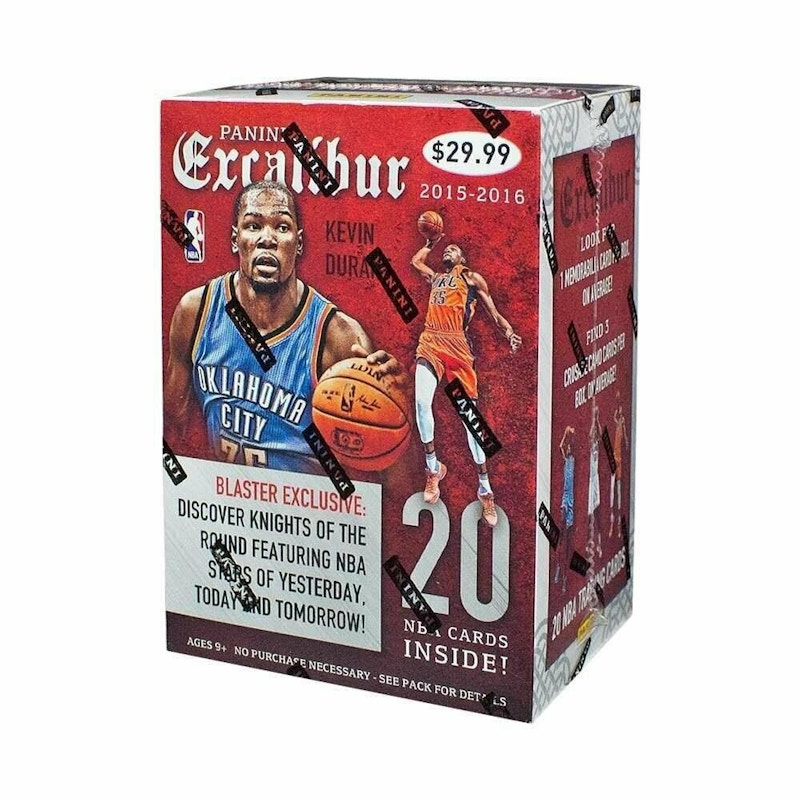 2015-16 Panini Excalibur Basketball Blaster Box
