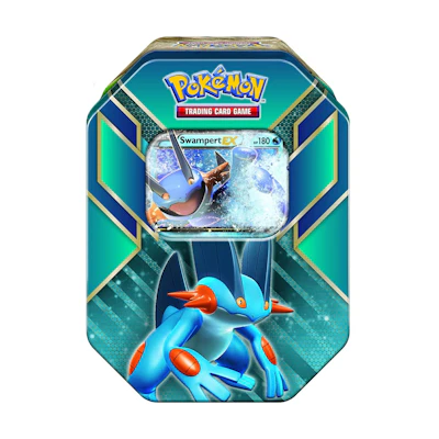 2015 Poké TCG Hoenn Power Tin Swampert EX