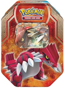 2015 Pokemon TCG Lata Leyendas de Hoenn Groudon EX Buy 2015 Pokemon TCG Lata Leyendas de Hoenn Groudon EX