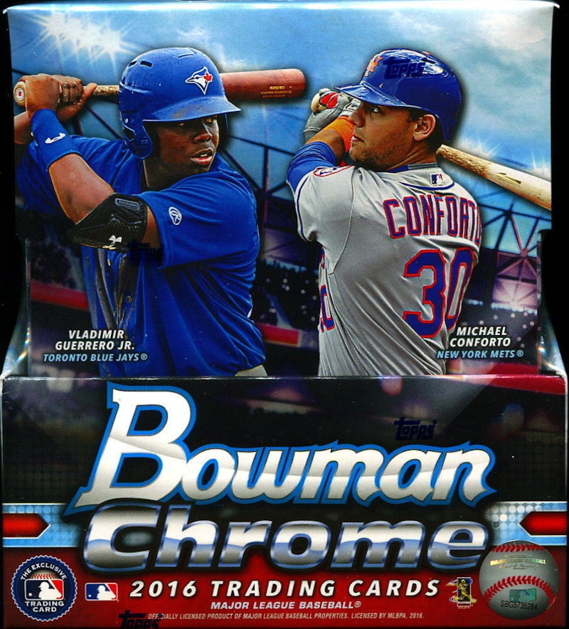 Buy Caja Hobby de Béisbol 2016 Bowman Chrome