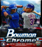 2016 Bowman Chrome Baseball Hobby Box 2016 Bowman Chrome Baseball Hobby Box