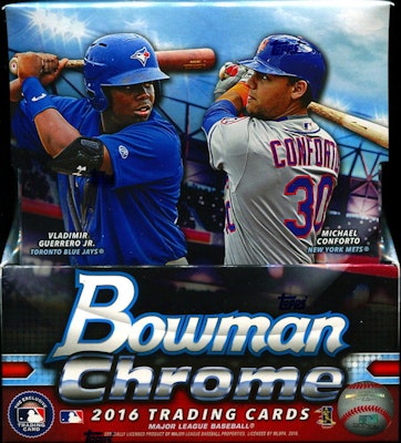 2016 Bowman Chrome Baseball Hobby Box Buy 2016 Bowman Chrome Baseball Hobby Box